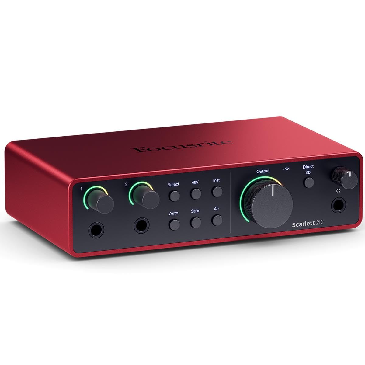 2x2 USB Audio Interface with 2 XLR Cables A5299