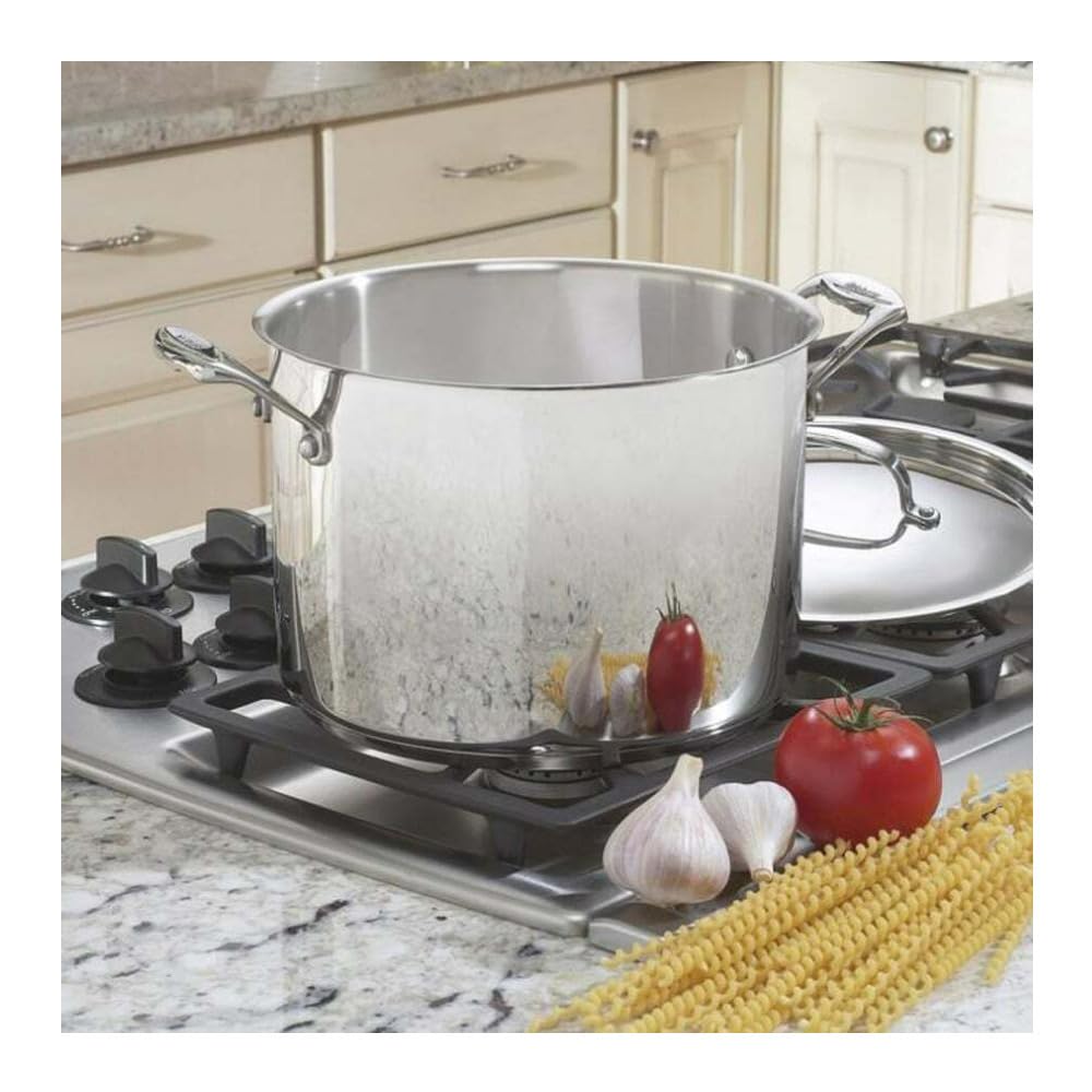8-Quart Stainless Steel Stockpot with Cover L619105