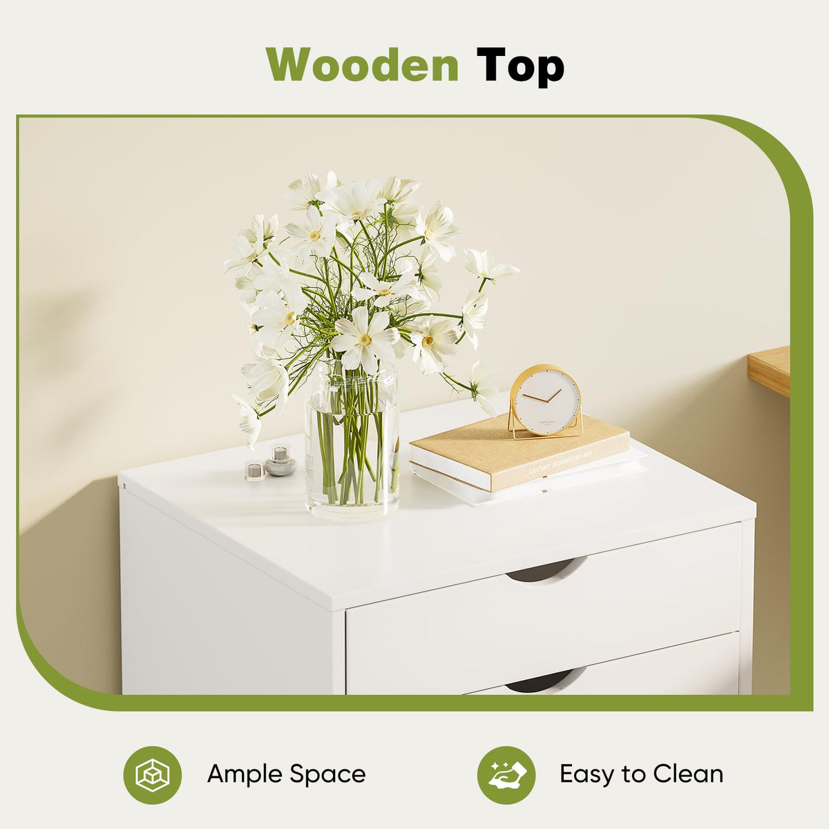5 Drawer Wooden Dresser Q942866