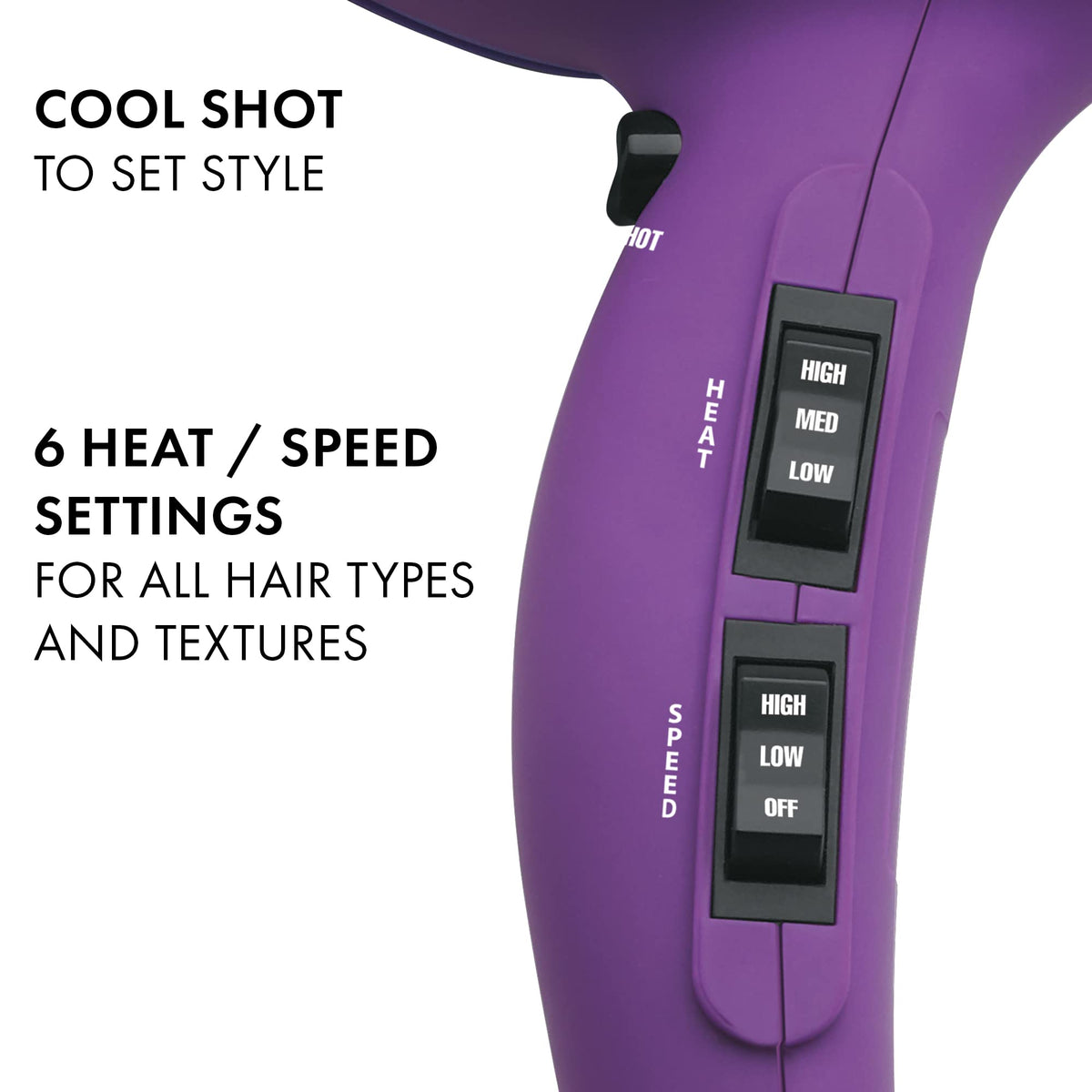 1875 Watt Turbo Ionic Hair Dryer K926