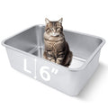 Stainless Steel Cat Litter Box R9430
