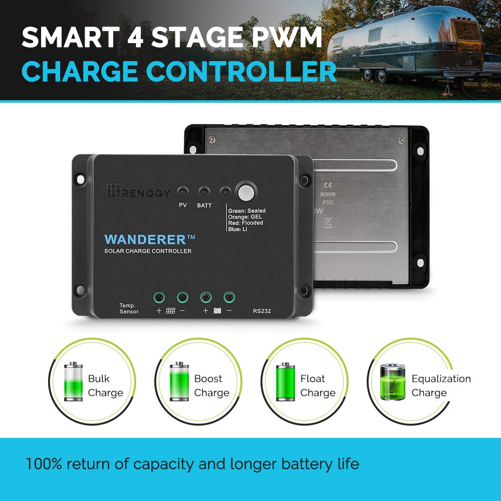 30A PWM Solar Charge Controller 12V M17820