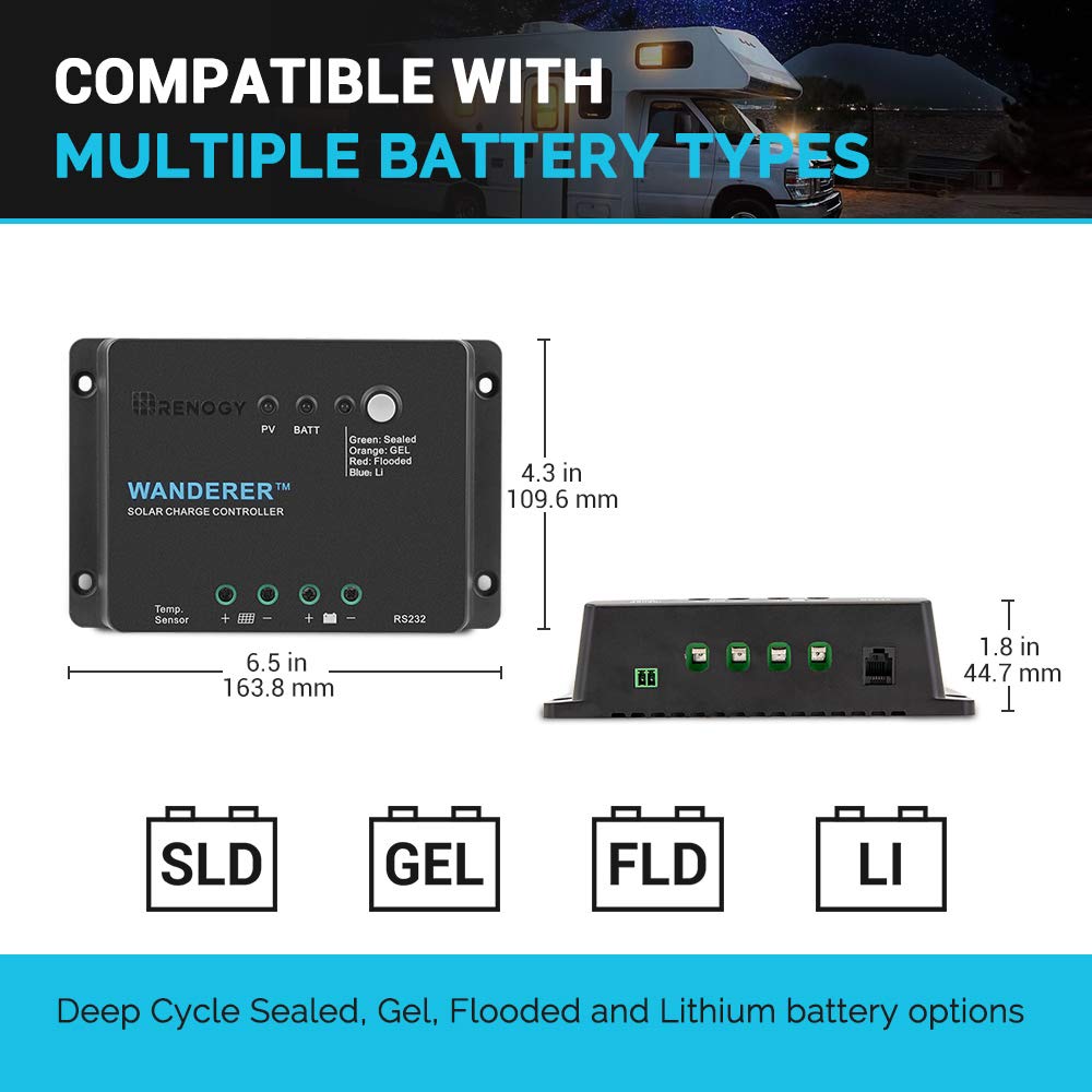 30A PWM Solar Charge Controller 12V M17820