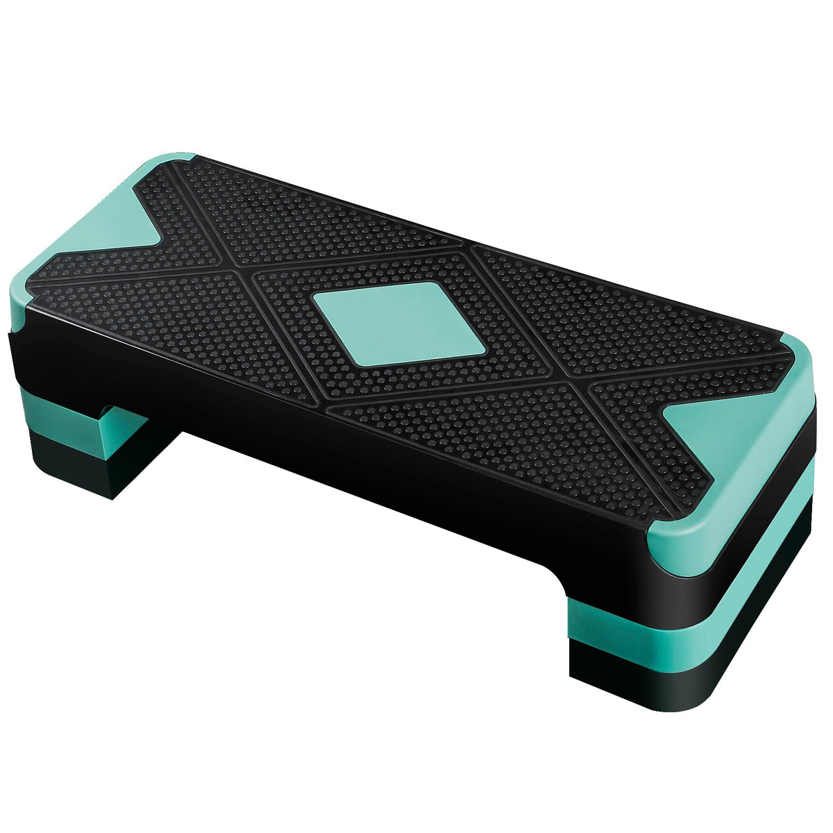 26.5 inch Aerobic Step Platform with 4 Risers N862