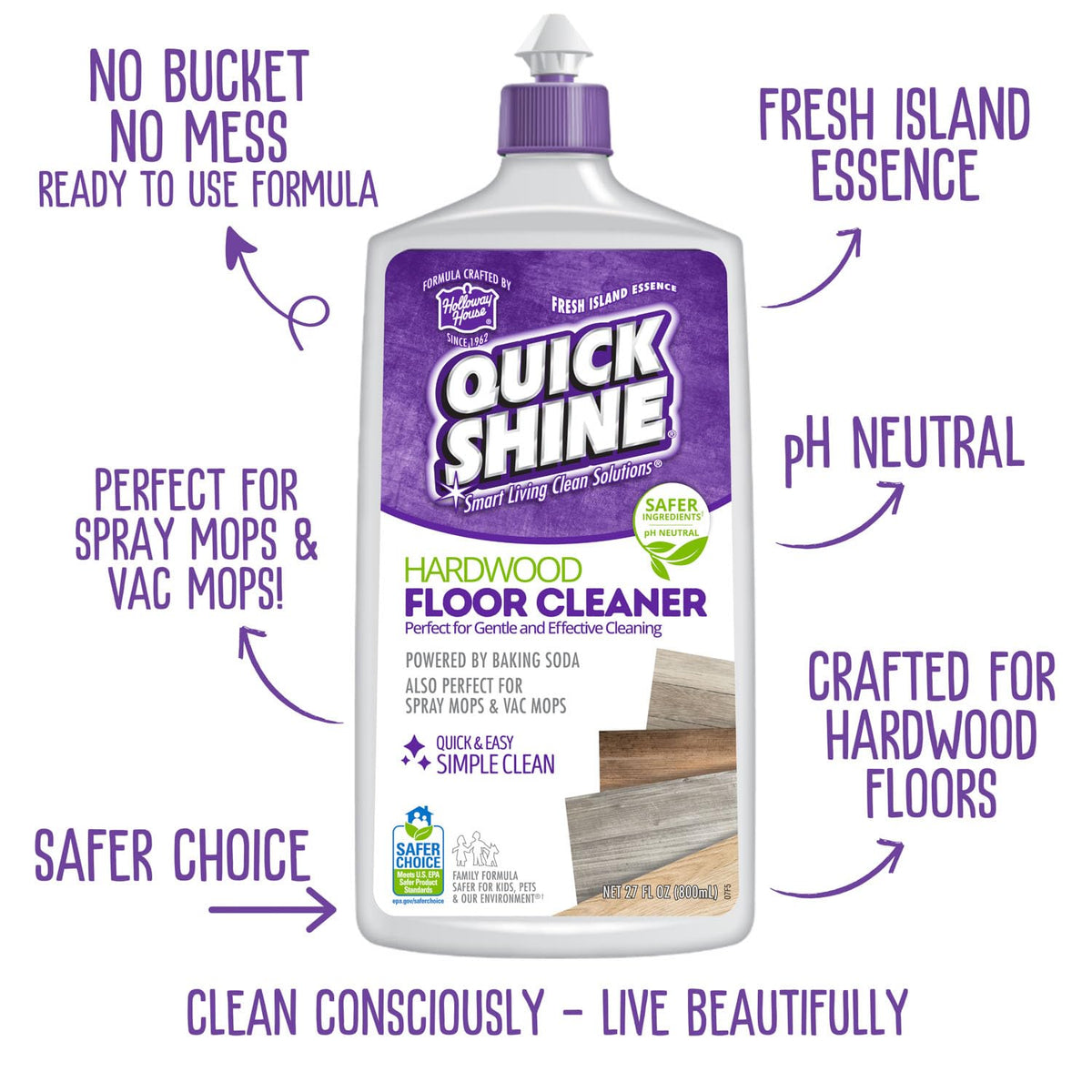 27 oz Floor Cleaner & Restore Q4108