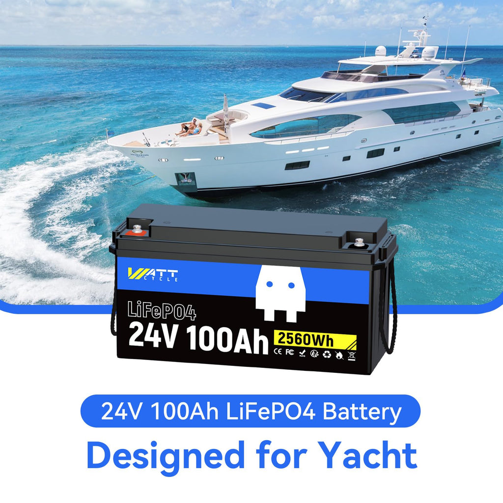 24V 100Ah LiFePO4 Battery A170379