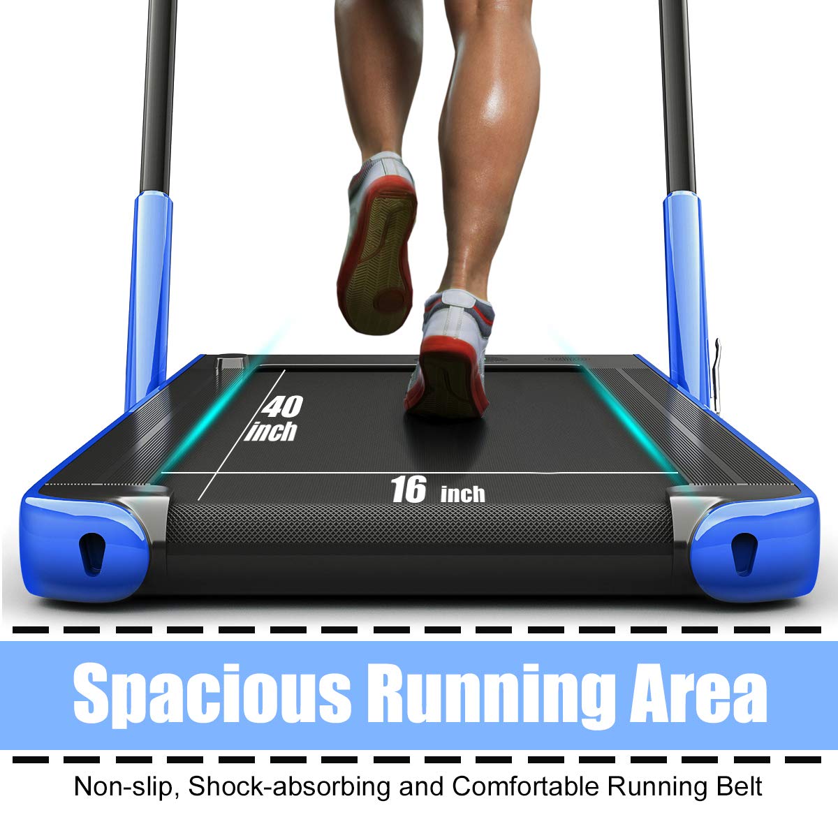 2 in 1 Under Desk Treadmill with Smart App Q518962