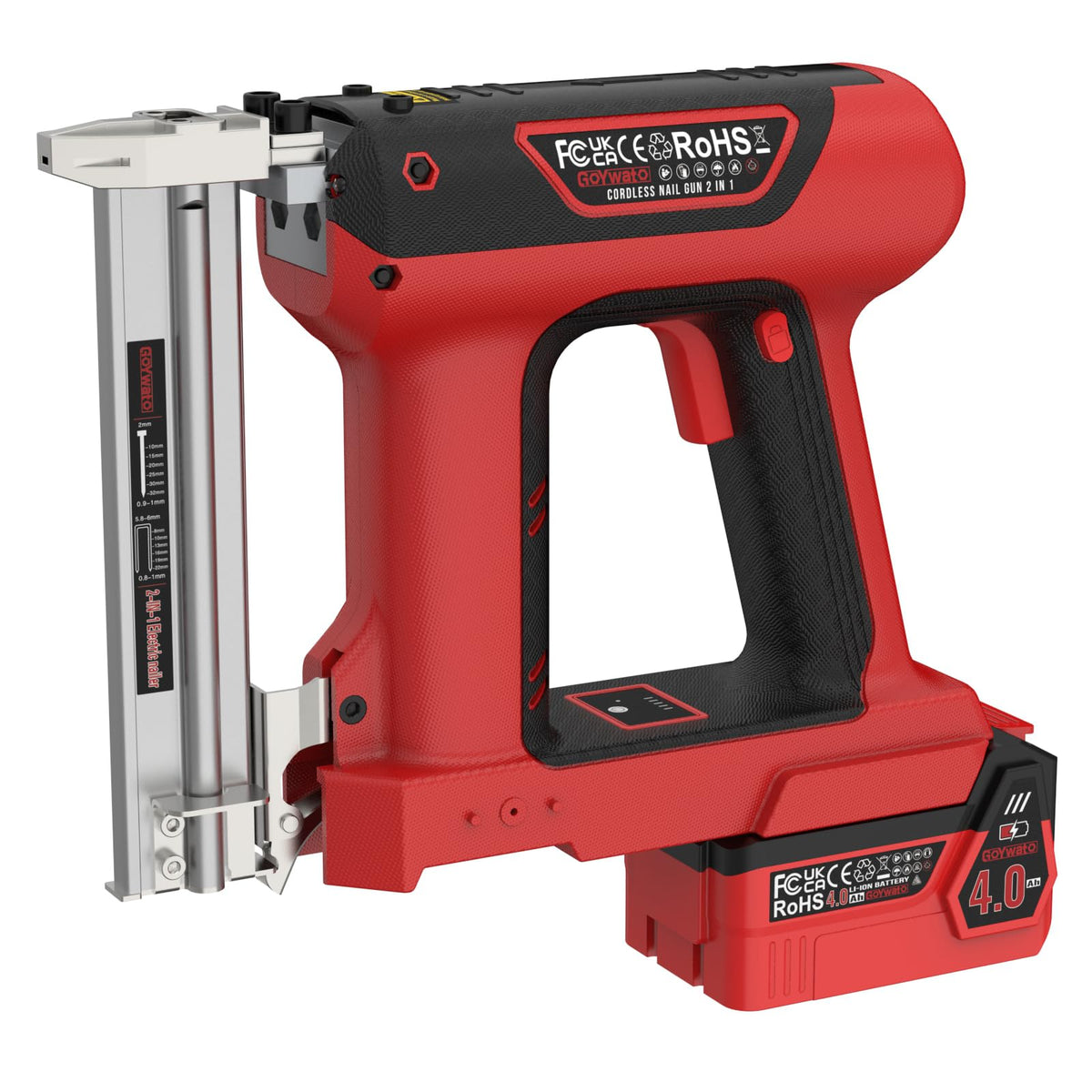 21V Cordless 18 Gauge 2 in 1 Brad Nailer J86145