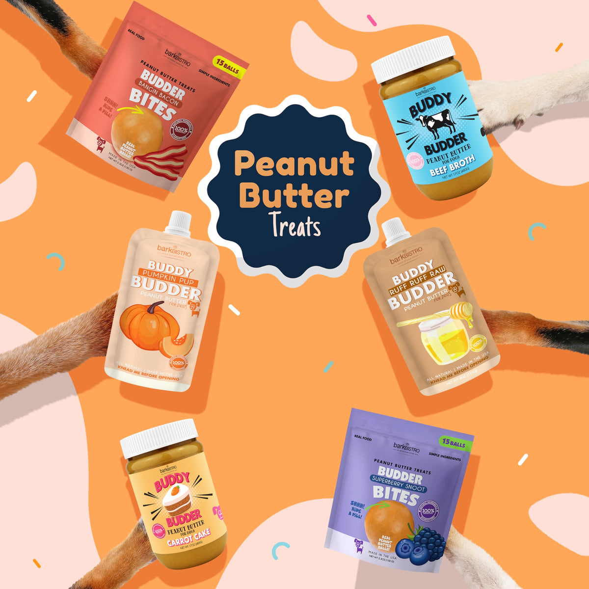 100% Natural Dog Peanut Butter 17oz Q33100