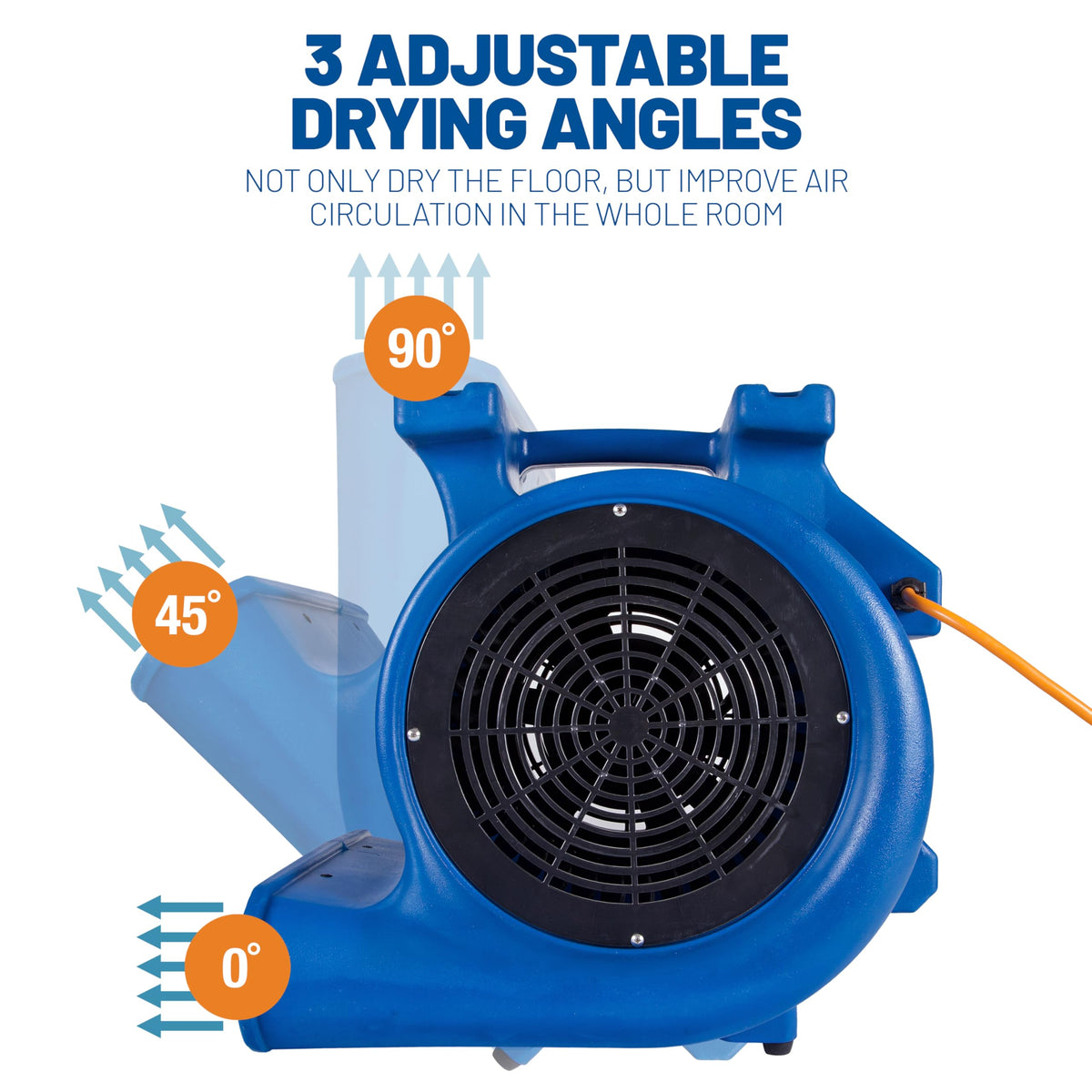 1 HP 4050 CFM Air Mover Blower Fan G425