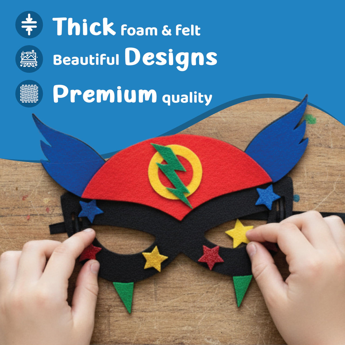 Superhero Dress Up Craft Kit I53810
