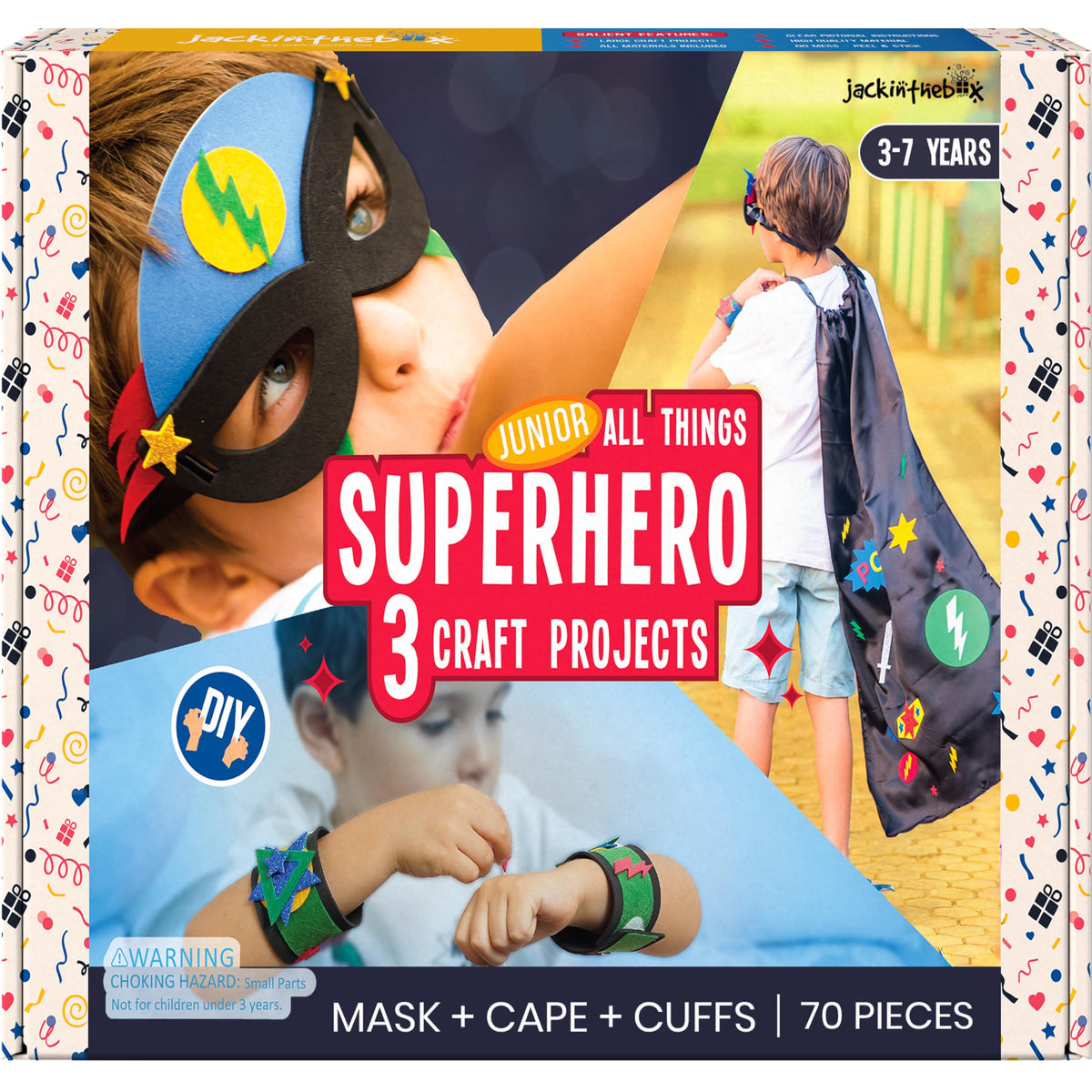 Superhero Dress Up Craft Kit I53810
