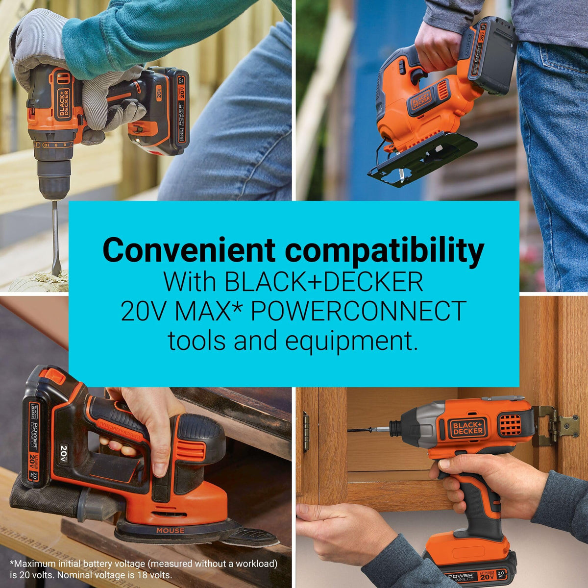 20V MAX Lithium 2.0Ah Cordless Tool Battery X94096